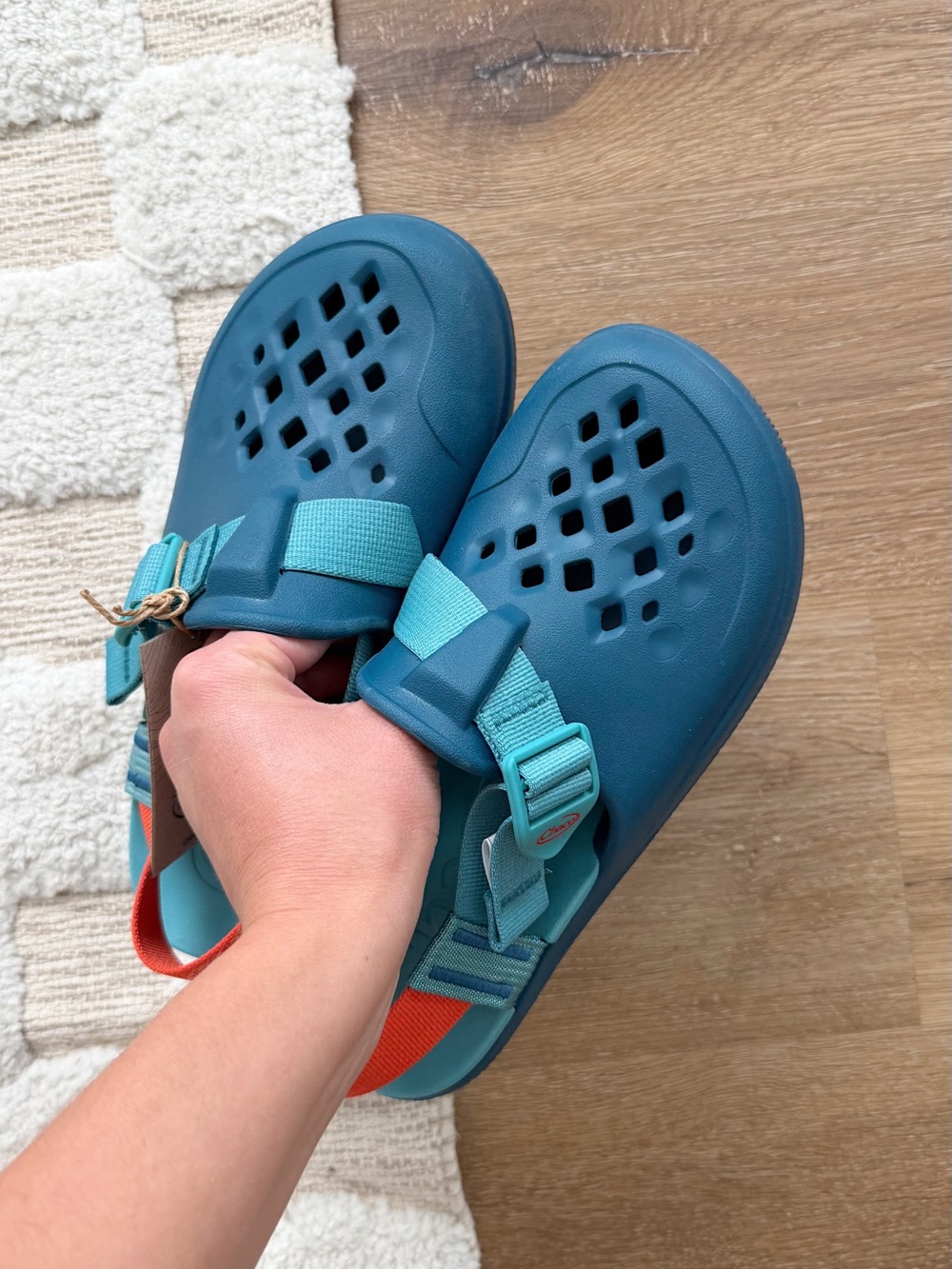 Chaco Chillos Clog in Ocean Blue - Picture 3 of 8